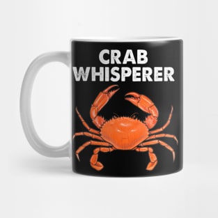 Cool Crab Whisperer Art For Crabbing Crab Fishing Mug